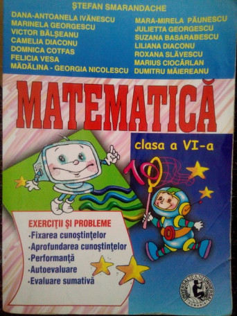 Matematica, clasa a VIa