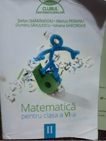 Matematica pentru clasa a VI-a semestrul II