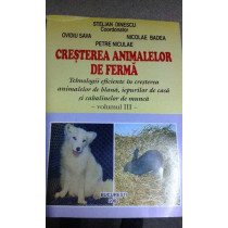 Cresterea animalelor de ferma, vol. 3