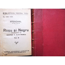 Rosu si negru, 2 vol.