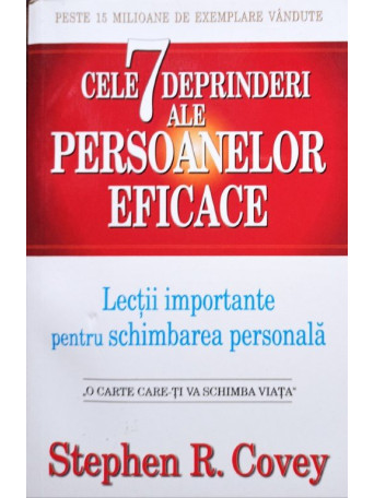 Cele 7 deprinderi ale persoanelor eficace