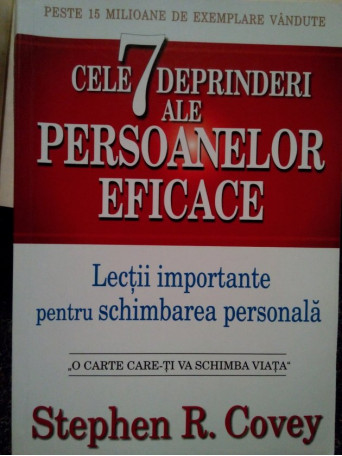 Cele 7 deprinderi ale persoanelor eficace