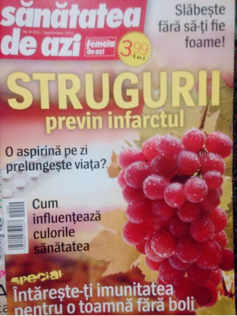 Strugurii previn infarctul