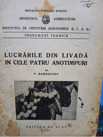 Lucrarile din livada in cele patru anotimpuri