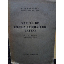 Manual de istoria literaturii latine - Pentru elevii clasei VIII