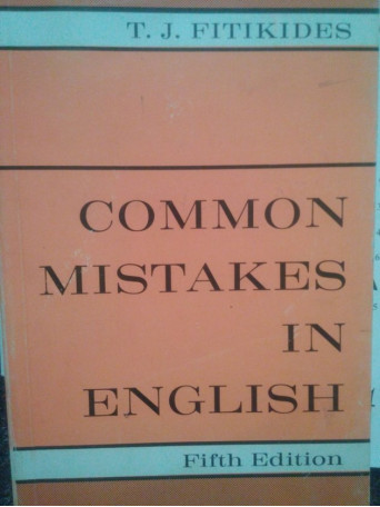 Common mistakes in english