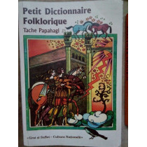 Petit dictionnaire folklorique