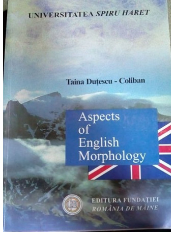 Coliban - Aspects of English morphology