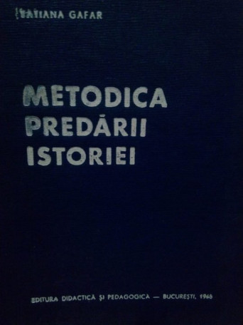 Metodica predarii istoriei