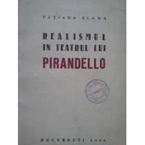 Realismul in teatrul lui Pirandello