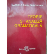 Teorie si analiza gramaticala