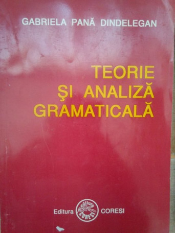 Teorie si analiza gramaticala