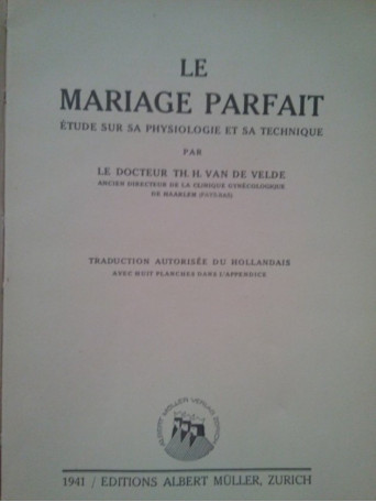 Le mariage parfait