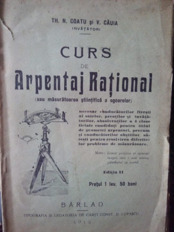 Curs de arpentaj rational