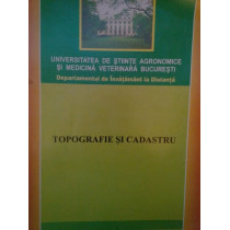 Topografie si cadastru