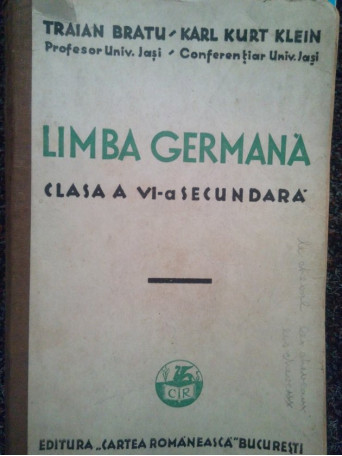 Limba germana clasa a VI-a secundara