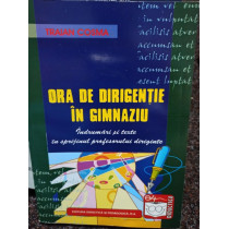 Ora de dirigentie in gimnaziu