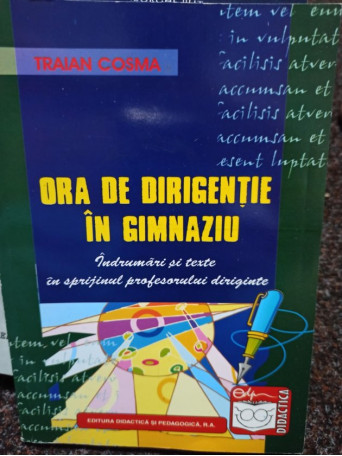 Ora de dirigentie in gimnaziu