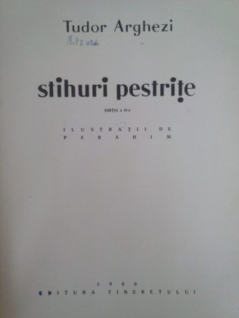 Stihuri pestrite, ed. a IIa