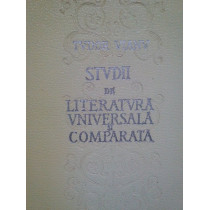 Studii de literatura universala si comparata