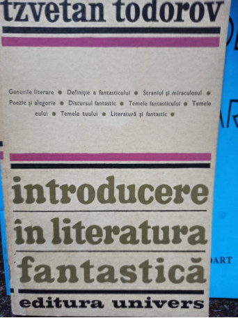 Introducere in literatura fantastica