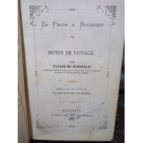 De Pesth a Bucarest - Notes de voyage