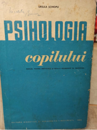 Psihologia copilului