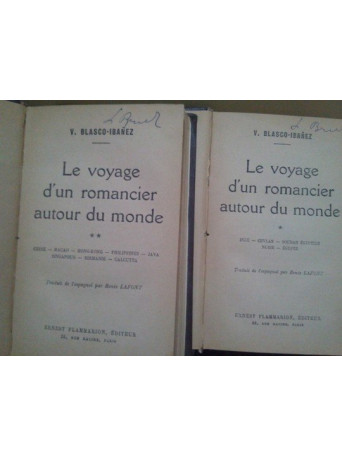 Le voyage d'un romancier autour du monde, 2 vol.