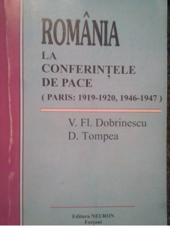 Romania la conferintele de pace