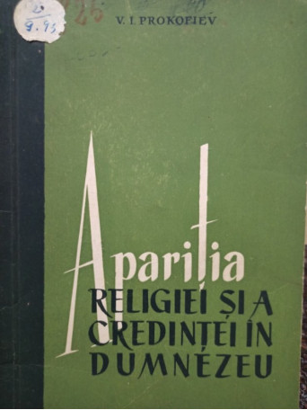 Aparitia religiei si a credintei in Dumnezeu