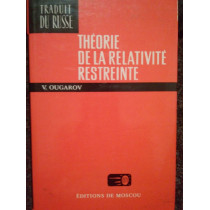 Theorie de la relativite restreinte