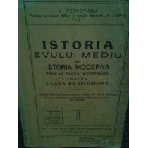 Istoria evului mediu si istoria moderna pana la Pacea Westfalica