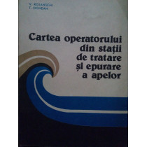 Cartea operatorului din statii de tratare si epurare a apelor