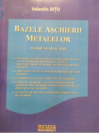 Bazele aschierii metalelor