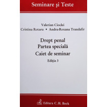 Drept penal - Partea speciala - Caiet de seminar, editia 3