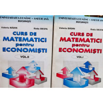 Curs de matematici pentru economisti, 2 vol.