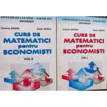 Curs de matematici pentru economisti, 2 vol.