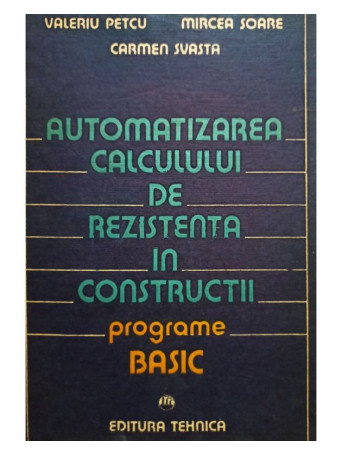 Automatizarea calculului de rezistenta in constructii