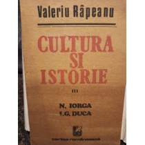 Cultura si istorie, vol. III