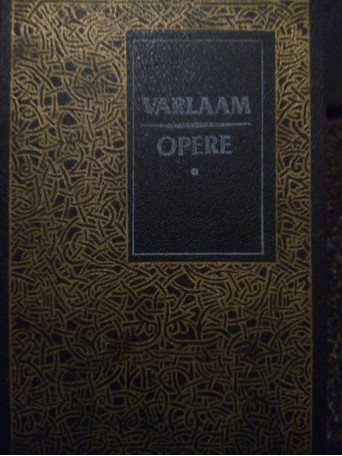 Varlaam - Opere, vol. 1 - 1991 - Cartonata