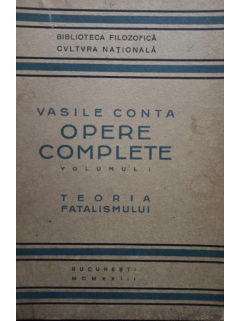 Opere complete, vol. 1