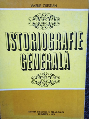 Istoriografie generala