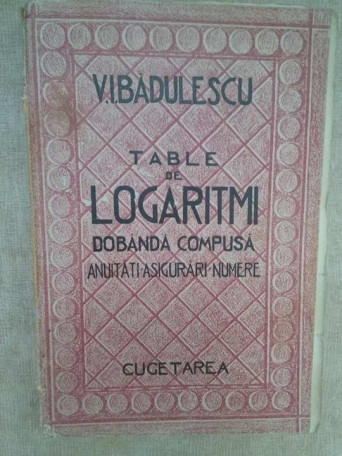 Table de logaritmi dobanda compusa