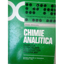 Chimie analitica, exercitii si probleme cu caracter programat