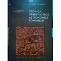 Cronica observatiilor astronomice romanesti