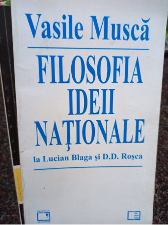 Filosofia ideii nationale