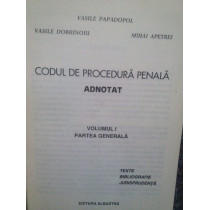 Codul de procedura penala adnotat