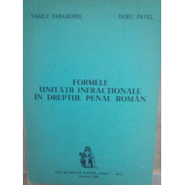 Formele unitatii infractionale in dreptul penal roman