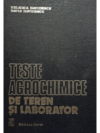 Teste agrochimie de teren si laborator