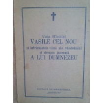 Viata Sfantului Vasile Cel Nou si infricosatele vami ale vazduhului